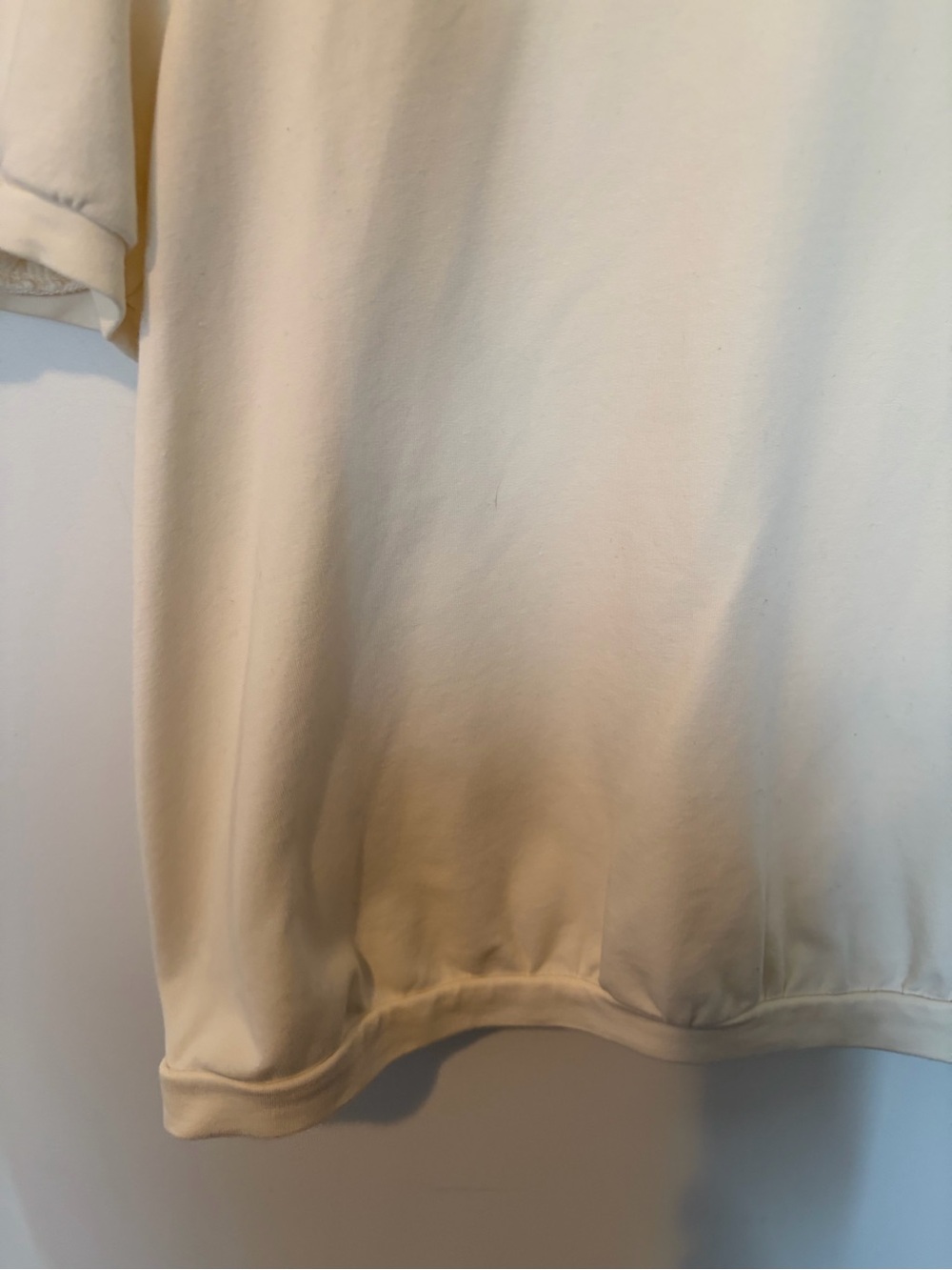 ROSAÉ Paris Cotton Classic Cream Puff Sleeve Top 40/ 8 - Picture 6 of 14
